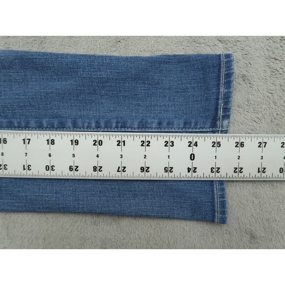 Big Star 1974 Jeans Women's 27 Low-Rise Rikki Cropped 25.5" Inseam Distressed - Picture 4 of 16